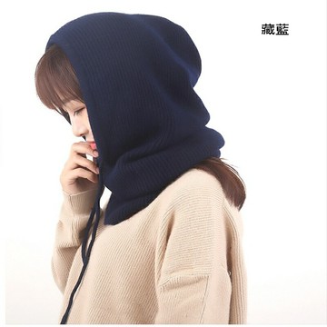 【巴黎精品】現貨+預購 針織帽羊毛帽-護頸脖套加厚保暖男女帽子15色a1dn1