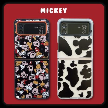 適用三星折疊屏zflip4手機保護殼三星Galaxy zflip3手機套個性f7110全包超薄硅膠W23 Flip防摔日韓卡通款軟殼