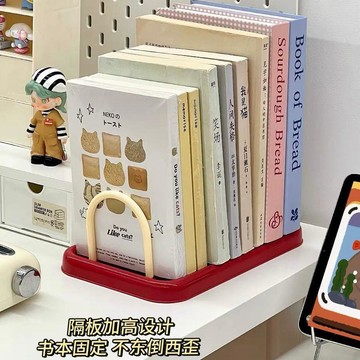 臺灣+免運✨文件置物架 書本收納桌面高顏值書立架ins風多層立式閱讀架隔板書本文件架收納展示架