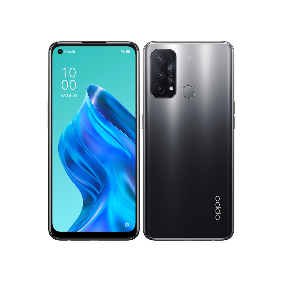 セイモバイル☆国内SIMフリー OPPO Ymobile Reno5 A ワイモバイル 5G [シルバーブラック] 6GB+128GB 新品未使用品  通販 LINEポイント最大0.5%GET | LINEショッピング