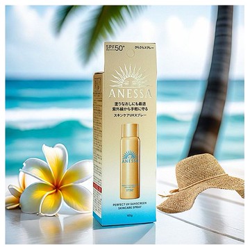 SHISEIDO資生堂~安耐曬ANESSA~金鑽高效防曬噴霧N(SPF50+)60g