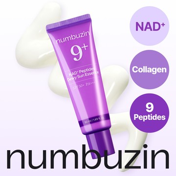 numbuzin No.9 NAD Peptides Dewy Sun Essence 50ml