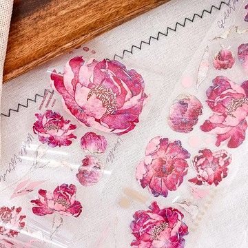 NO 441  銀朱花色Misty Rose / 紙膠帶 Masking Tape