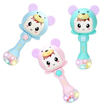 Mesenfants 音樂沙槌玩具 聲光手搖鈴 寶寶故事機 音樂鈴 安撫玩具