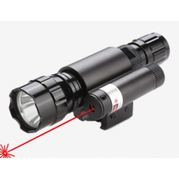 【現貨】 20mm導軌 戰術手電筒🔦+紅光雷射二合一