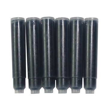 耀您館★日本OHTO鋼筆卡管墨水鋼筆墨水FCR-6(6入;藍黑色或黑色)萬年筆墨水卡式墨水管Ink Cartridge適Dude FF-15DD, Poche FF-15P, Majestic FF-20MJ, F-Lapa FF-10NB, Tasche FF-10T, Proud FF-15F【APP下單點數4倍送】