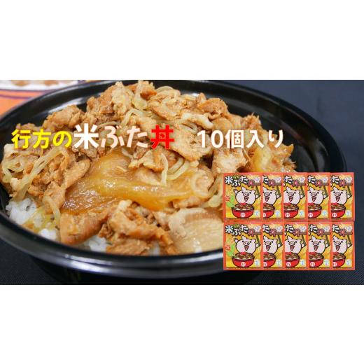 ふるさと納税 茨城県 行方市 CU-17 行方の米ぶた丼　10個