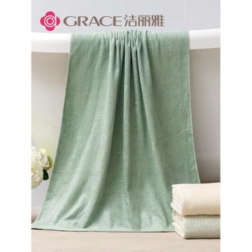 潔麗雅竹 漿 纖維浴巾柔軟吸水家用速干薄款男女成人洗澡巾非純棉