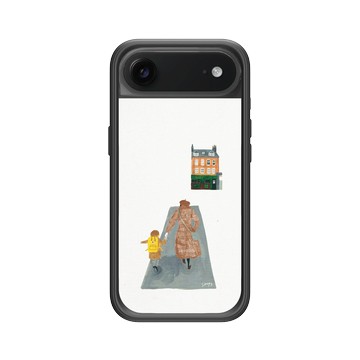 iPhone Air Mod NX -邊框背蓋組合 (相機按鈕) 黑 - Soupy Tang 湯舒皮 - Walk to the Market