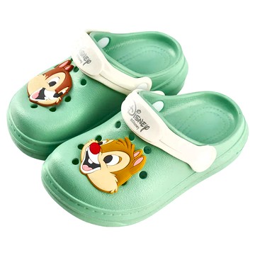 兒童款 洞洞防水布希鞋  綠色  15