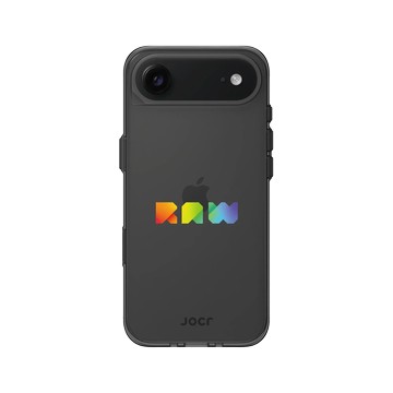iPhone Air Clear (相機按鈕) 酷墨灰 - JOCR - Raw Rainbow