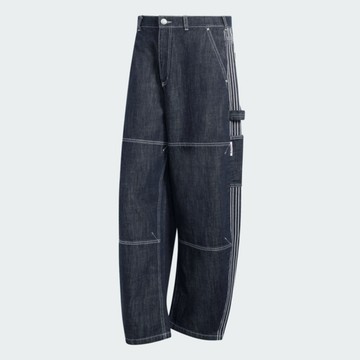 Adidas 愛迪達 Denim Workpant KG6450 男 長褲 牛仔長褲 休閒長褲 灰黑 丹寧