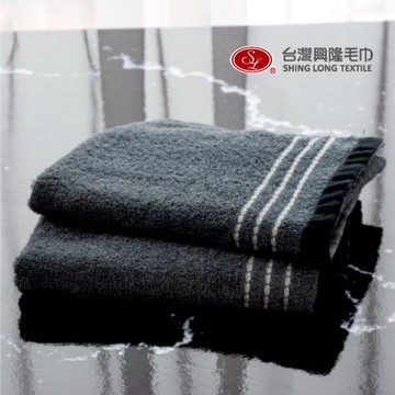 【台灣興隆毛巾製】維納斯 抗臭防霉毛巾-淺灰色(單條裝)