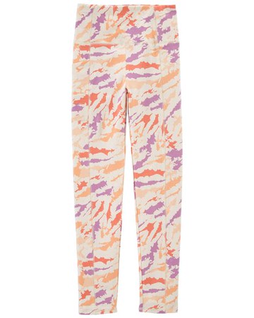 Kid Tie-Dye High-Waisted Leggings