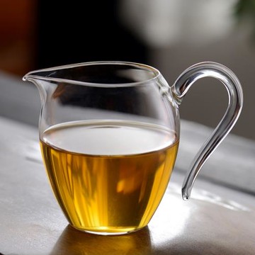 冠發玻璃公道杯純手工高檔加厚耐熱茶海分茶器倒茶杯日式功夫茶具