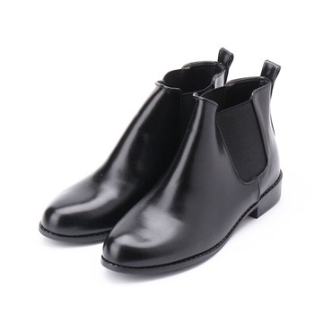 RIN RIN 鬆緊套式靴 黑 女鞋