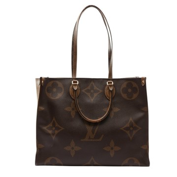 LOUIS VUITTON LV 路易威登 Onthego GM 两用包 棕色 原花帆布 M45320 【二手名牌BRAND OFF】