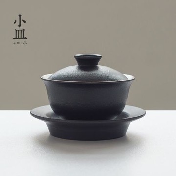 茶碗蓋碗三才蓋碗陶瓷粗陶純手工簡約特色家用泡茶大號茶杯套裝