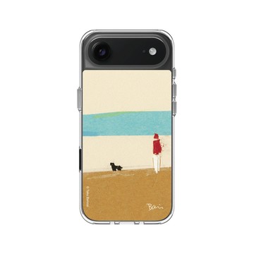 iPhone Air Clear Case（相機按鈕） 透明 - Taku Bannai 坂内拓 - Routine｜與狗望向大海