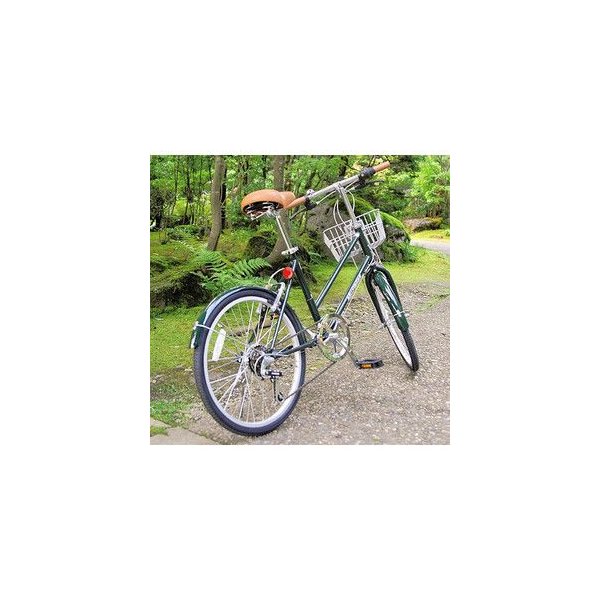 マイパラス 自転車/S-サイクル 20インチ 6段変速 M-702 ダークオリーブ 