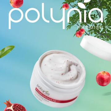 Polynia 紅石榴極透亮抗氧面膜 100mL