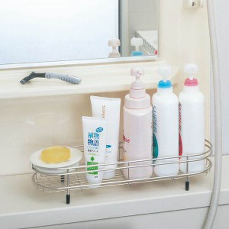 ステンレスバスカウンター 1段 お風呂 バスルーム バスラック シャンプーラック 洗面所 収納 浴室 ステンレス ラック 一段 ディスペ 通販 Lineポイント最大1 0 Get Lineショッピング