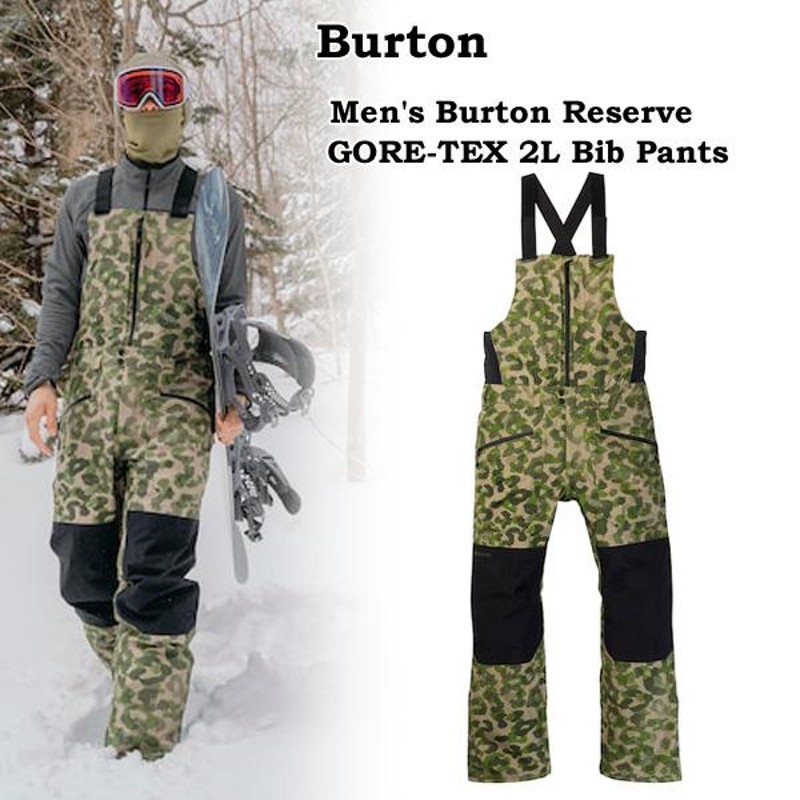 Burton リザーブ GORE-TEX 2L ビブパンツ Mサイズ-