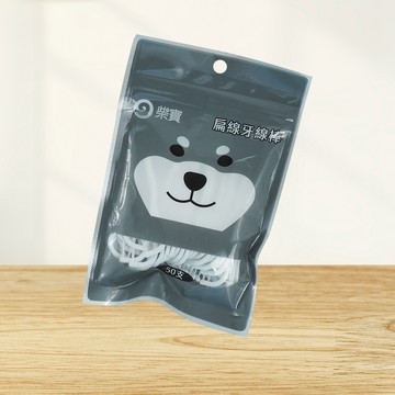 柴寶扁線牙線棒-50支入×1包