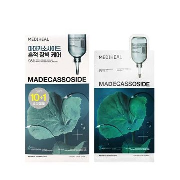 韓國 MEDIHEAL 精華安瓶面膜 #積雪草 24mlx11片