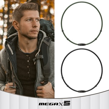 &MORE愛迪莫 X5 特仕版鈦鍺項鍊 (槍灰)