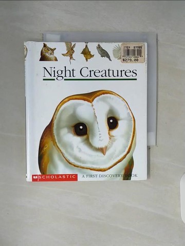 【書寶二手書T7／少年童書_WGH】Night Creatures_Perols, Sylvaine (EDT) / Jeunesse, Gallimard (COR) / Perols, Sylvaine (I