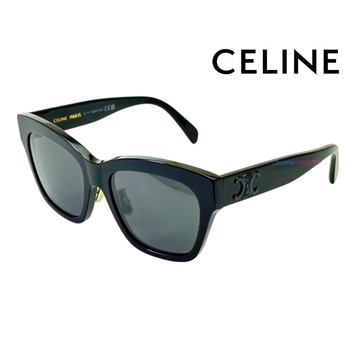 【CELINE】CL40253F 01A 55mm 小紅書熱賣款 太陽眼鏡/墨鏡 公司貨