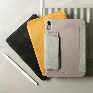 台灣 Alto 多角度書本式皮革保護套 iPad mini  6 - 礫石灰