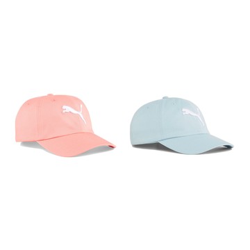 PUMA 帽子 ESS CAP 基本款 男女款 棒球帽 運動帽 休閒帽 老帽 經典 刺繡 Logo 可調整大小 粉 淺藍
