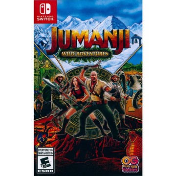野蠻遊戲 野境探索 Jumanji Wild Adventure - NS Switch 中英日文美版