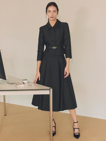Sophia / Crop Jacket Set Up(2color)
