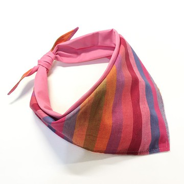 狗狗專屬名領巾-客製化(中小型犬)-粉條