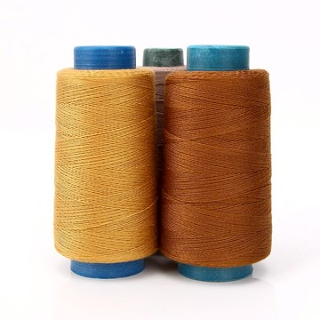 牛仔褲線3股203寶塔滌綸線手縫帆布家用縫衣被縫紉機線粗線