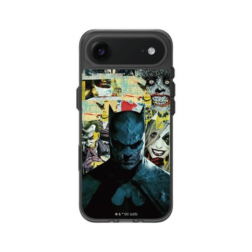 iPhone Air Clear (相機按鈕) 酷墨灰 - Batman 蝙蝠俠 - 暗黑蝙蝠俠