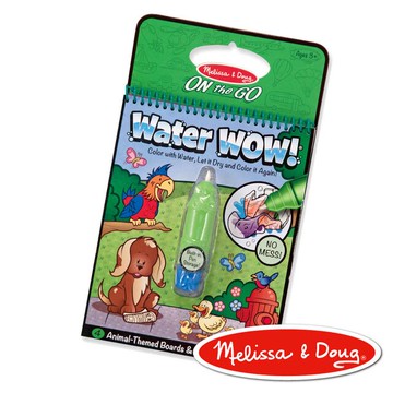 美國【瑪莉莎 Melissa ＆ Doug】神奇水畫冊-可愛動物