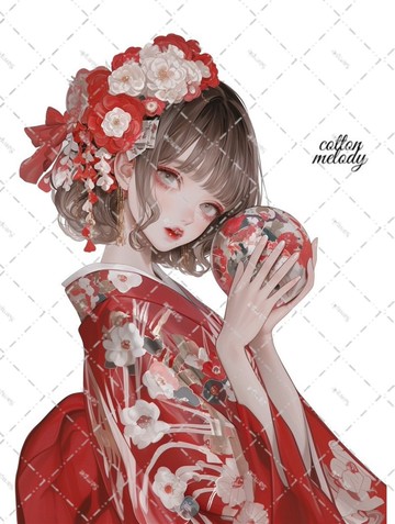 原創貼紙 no.7210 人物貼紙 原創貼紙 人物貼紙 女孩貼紙 原創人物貼紙