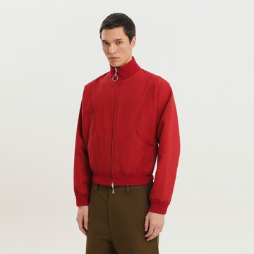 Red and black reversible jacket