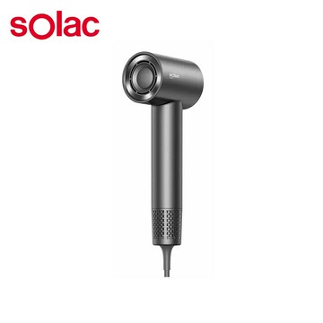 【SOLAC】SD-860 高速智能溫控專業吹風機 檀木灰【三井3C】