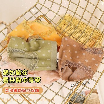 台灣現貨🌹星光褲 日系少女甜美中腰內褲 波點內褲 女生內褲 女生三角褲 蕾絲內褲 女生薄款純棉裡檔抗菌無痕少女三角褲