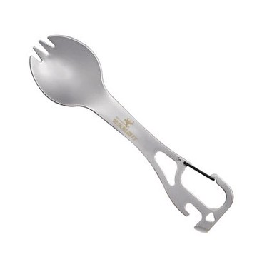 【金永利鋼刀】420不銹鋼多功能湯匙/叉子 露營餐具