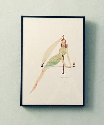 限量複製掛畫【憶起你的原始靈魂】 4號 微風 (含框)