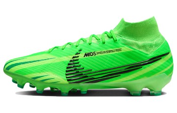 NIKE MERCURIAL SUPERFLY 9 MDS ELITE AG-PRO IMPACT GREEN BLACK