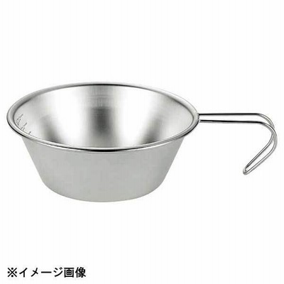 18-8 ステンレス シェラカップ 330ml 目盛付