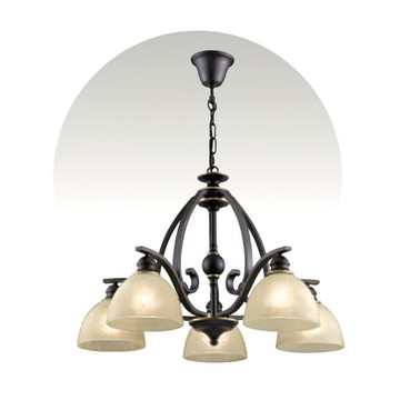 古典仿古玻璃造型吊燈 F37-21-91042