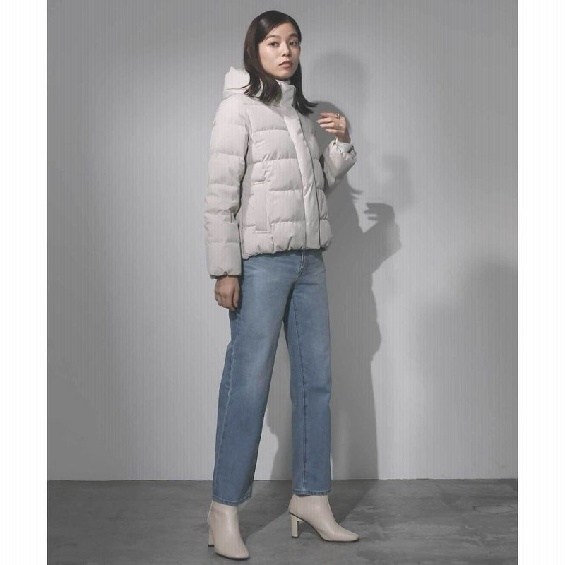 Emiliyan・撥水加工】ストレッチライトタフタ・ショートダウン